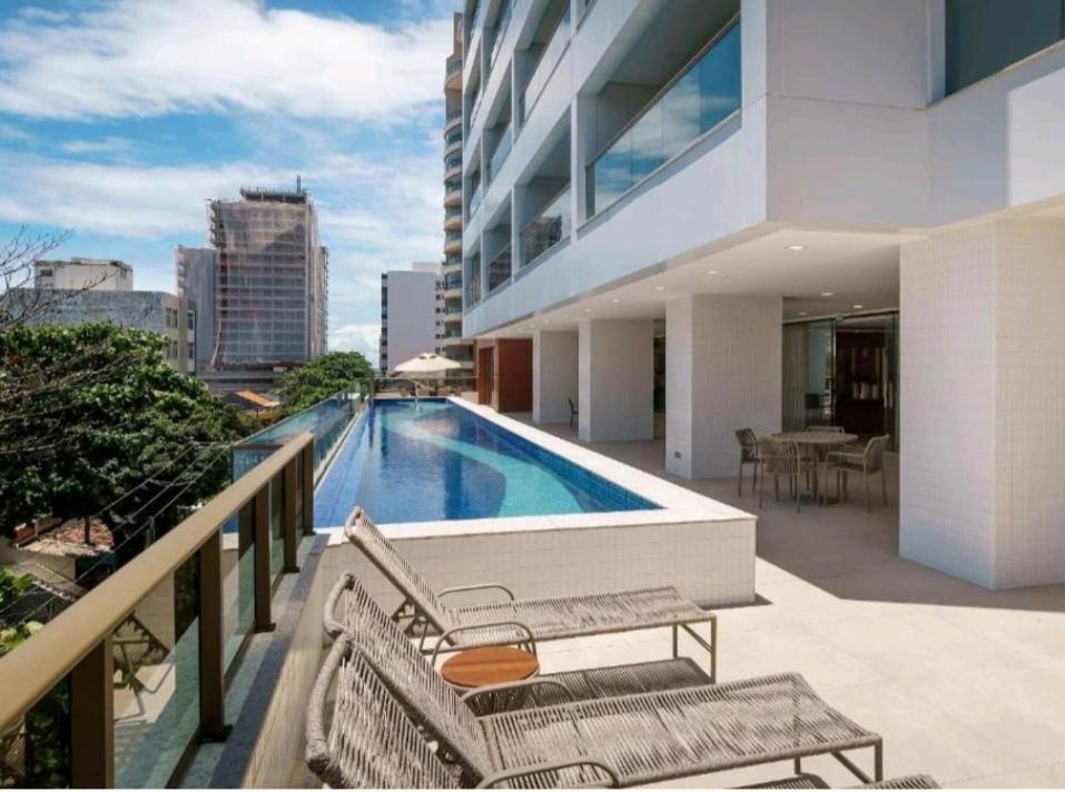 Loft 535 Farol Da Barra, Varanda, Piscina, Academia, No Farol Da Barra Salvador Ngoại thất bức ảnh